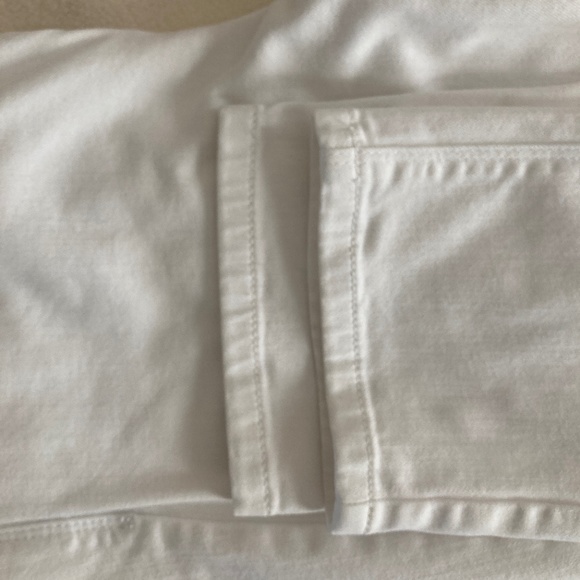 JJill Authentic fit slim leg jeans 8Tall white - Picture 4 of 8